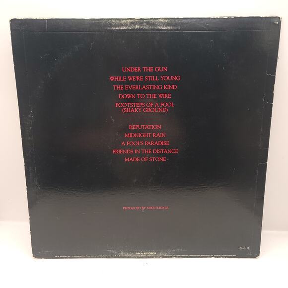 Poco Under the Gun Vinyl Record 1980 - Picture 2 of 6